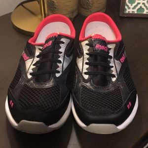 Ryka Leather and Mesh Mule